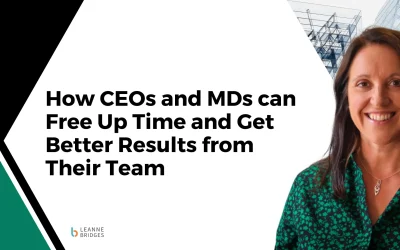 How CEOs and MDs can Free Up Time and Get Better Results from Their Team with the Free High-Performance Planner